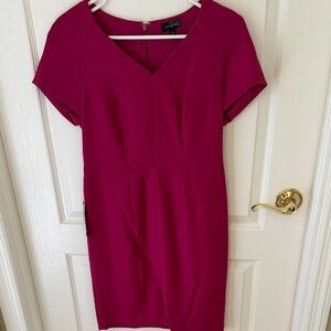 NWT The Limited Fuschia Midi Dress size 2